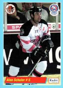 2000-01 British Ice Hockey Superleague BISL #NNO Alan Schuler Front