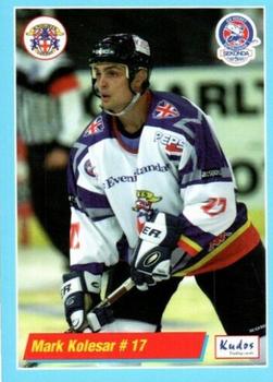 2000-01 British Ice Hockey Superleague BISL #NNO Mark Kolesar Front