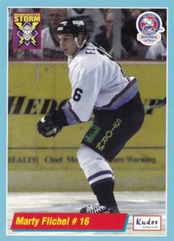 2000-01 British Ice Hockey Superleague BISL #NNO Marty Flichel Front