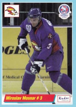 2000-01 British Ice Hockey Superleague BISL #NNO Miroslav Mosnar Front