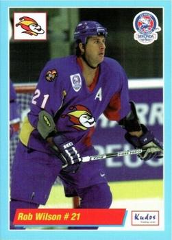 2000-01 British Ice Hockey Superleague BISL #NNO Rob Wilson Front