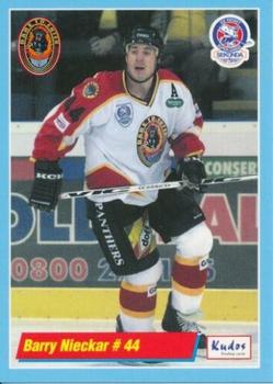 2000-01 British Ice Hockey Superleague BISL #NNO Barry Nieckar Front