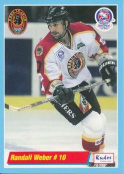 2000-01 British Ice Hockey Superleague BISL #NNO Randall Weber Front