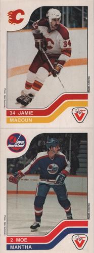 1983-84 Vachon - Uncut Panels #12 / 132 Jamie Macoun / Moe Mantha Front