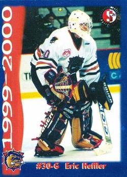 1999-00 SplitSecond Hamilton Bulldogs (AHL) #NNO Eric Heffler Front