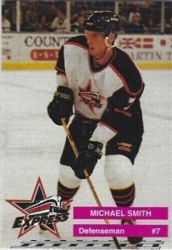 1994-95 Roanoke Express (ECHL) #NNO Michael Smith Front