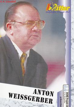 1999-00 Eishockey News 2.Bundesliga Germany #267 Anton Weissgerber Front