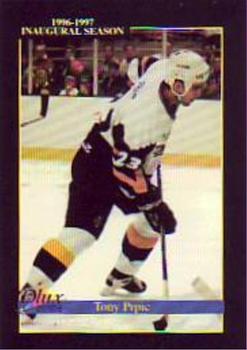 1996-97 Dlux Printing Pensacola Ice Pilots (ECHL) #17 Tony Prpic Front