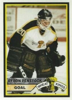 1994-95 Brandon Wheat Kings (WHL) Police #23 Byron Penstock Front