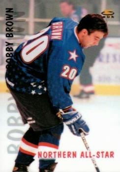 1998-99 EBK ECHL Northern Conference All-Stars #10 Bobby Brown Front