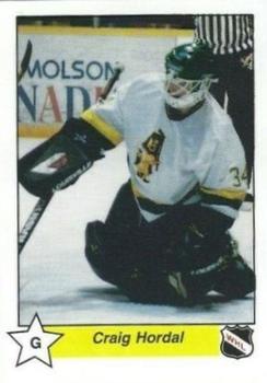 1994-95 Prince Albert Raiders (WHL) #19 Craig Hordal Front