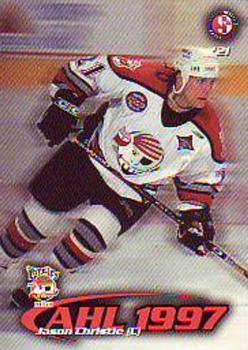 1997-98 SplitSecond Portland Pirates (AHL) #NNO Jason Christie Front