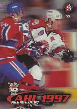 1997-98 SplitSecond Portland Pirates (AHL) #NNO Rick Mrozik Front