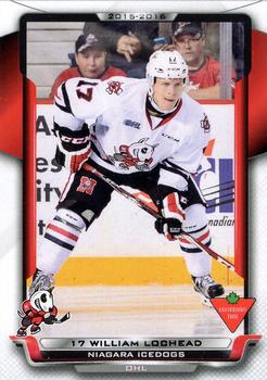 2015-16 Extreme Niagara IceDogs (OHL) #14 William Lochead Front