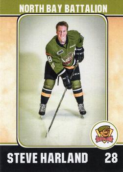 2015-16 Extreme North Bay Battalion (OHL) #22 Steve Harland Front