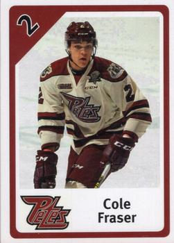 2015-16 Peterborough Petes (OHL) #NNO Cole Fraser Front