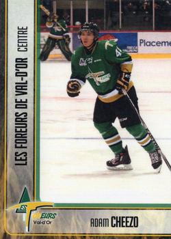 2015-16 Val-d'Or Foreurs (QMJHL) #4 Adam Cheezo Front
