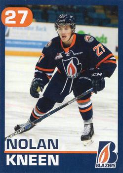 2015-16 Kamloops Blazers (WHL) #8 Nolan Kneen Front