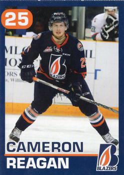 2015-16 Kamloops Blazers (WHL) #16 Cam Reagan Front