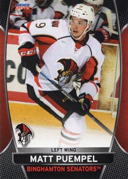 2015-16 Choice Binghamton Senators (AHL) #5 Matt Puempel Front