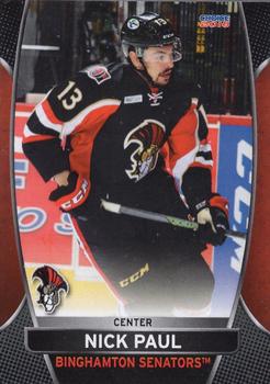 2015-16 Choice Binghamton Senators (AHL) #9 Nick Paul Front
