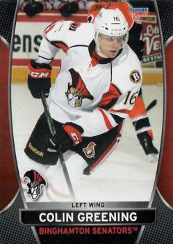 2015-16 Choice Binghamton Senators (AHL) #12 Colin Greening Front