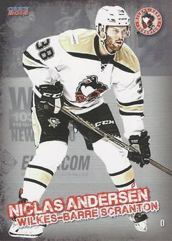 2015-16 Choice Wilkes-Barre/Scranton Penguins (AHL) #1 Niclas Andersen Front