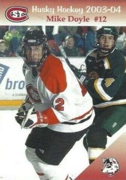 2003-04 Plaza Park Bank St. Cloud State Huskies (NCAA) #6 Mike Doyle Front