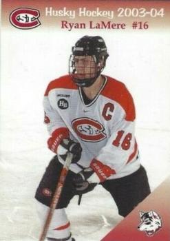 2003-04 Plaza Park Bank St. Cloud State Huskies (NCAA) #15 Ryan LaMere Front