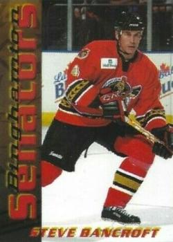 2003-04 Binghamton Senators (AHL) #NNO Steve Bancroft Front