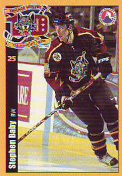 2003-04 Edy's Chicago Wolves (AHL) #1 Stephen Baby Front