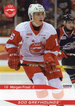 2016-17 Choice Sault Ste. Marie Greyhounds (OHL) #9 Morgan Frost Front