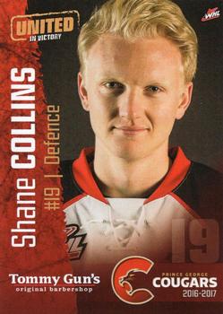 2016-17 Prince George Cougars (WHL) #15 Shane Collins Front