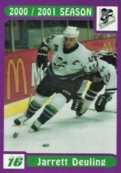 2000-01 LDC Kentucky Thoroughblades (AHL) #9 Jarrett Deuling Front