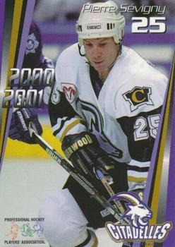 2000-01 Quebec Citadelles (AHL) #10 Pierre Sevigny Front