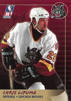 2000-01 Campaign Communications Chicago Wolves (IHL) #NNO Chris LiPuma Front