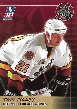 2000-01 Campaign Communications Chicago Wolves (IHL) #NNO Tom Tilley Front