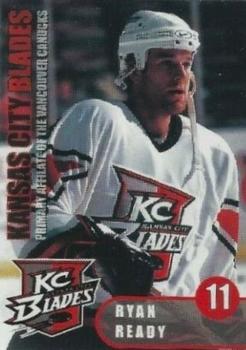 2000-01 Dick's Sporting Goods Kansas City Blades (IHL) #6 Ryan Ready Front
