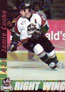 2000-01 Bakersfield Condors (WCHL) #NNO Jamie Cooke Front