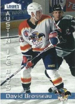 2000-01 Grandstand Austin Ice Bats (WPHL) #2 David Brosseau Front