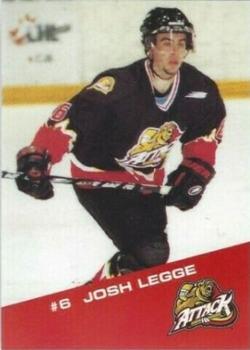 2000-01 Owen Sound Attack (OHL) #NNO Josh Legge Front
