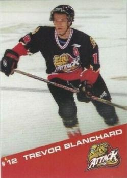 2000-01 Owen Sound Attack (OHL) #NNO Trevor Blanchard Front