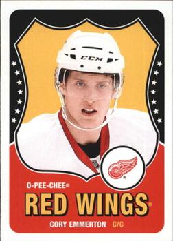 2011-12 O-Pee-Chee - 2010-11 O-Pee-Chee Rookie Update Retro Blank Back #NNO Cory Emmerton  Front