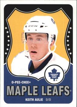 2011-12 O-Pee-Chee - 2010-11 O-Pee-Chee Rookie Update Retro Blank Back #NNO Keith Aulie  Front