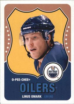 2011-12 O-Pee-Chee - 2010-11 O-Pee-Chee Rookie Update Retro Blank Back #NNO Linus Omark  Front