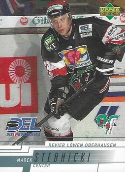 2000-01 Upper Deck DEL (German) #206 Marek Stebnicki Front