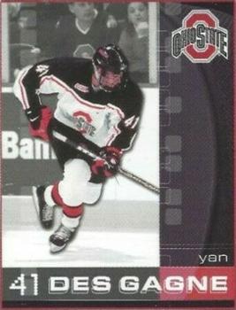 2001-02 Honda Ohio State Buckeyes (NCAA) #7 Yan DesGagne Front