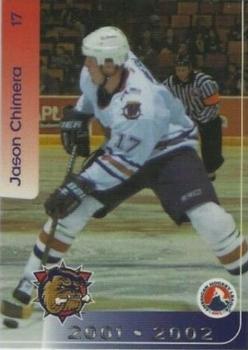 2001-02 Hamilton Bulldogs (AHL) #6 Jason Chimera Front