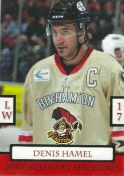 2009-10 Just Sports Photography Binghamton Senators (AHL) #10 Denis Hamel Front