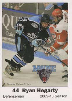 2009-10 Gossamer Press Maine Black Bears (NCAA) #24 Ryan Hegarty Front